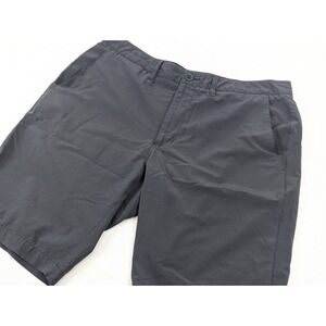 7‎ Diamonds Performance Shorts Mens 34x10 Navy Blue Dynamic Stretch Golf Casual